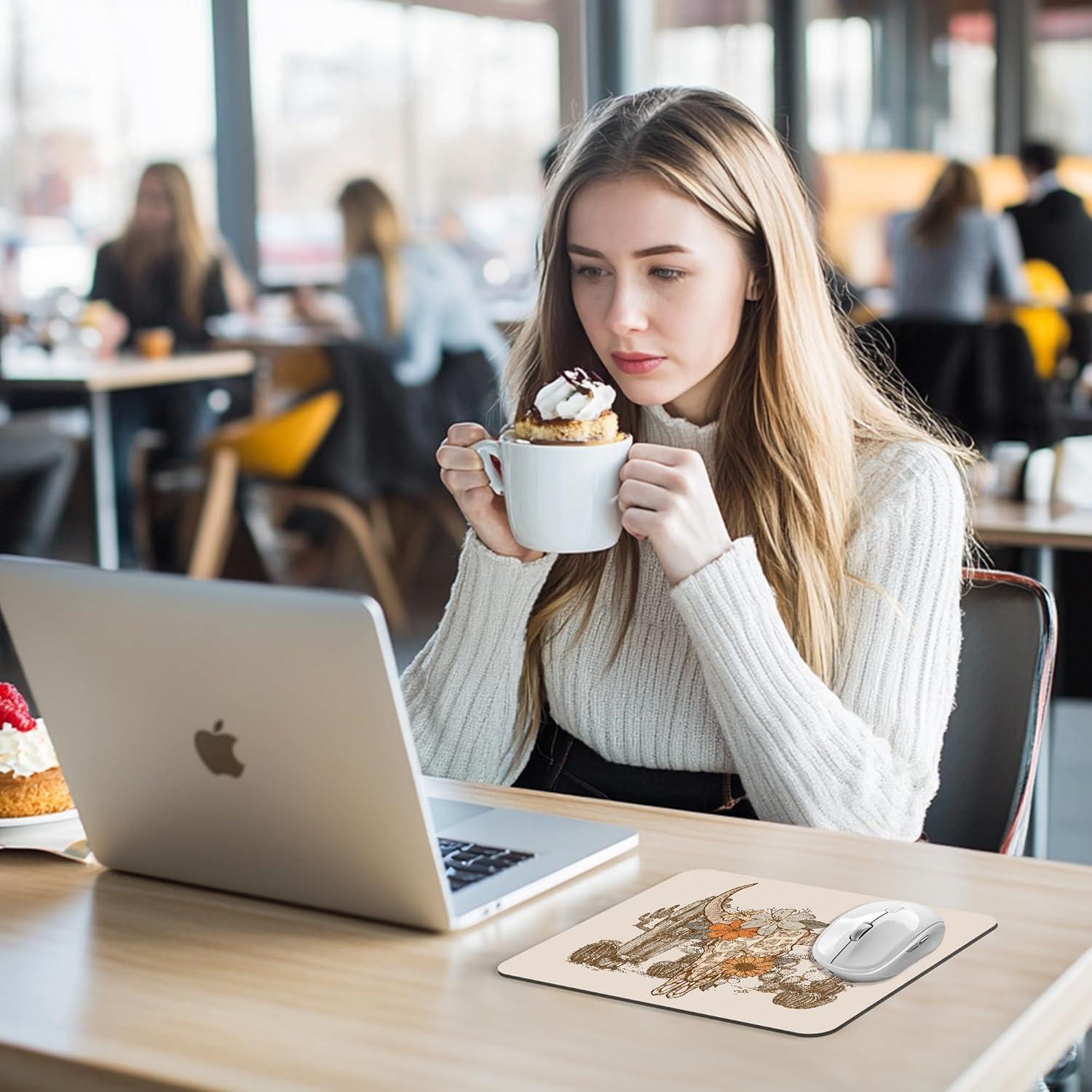 Alfombrilla de Ratón BAYOGITA Vintage Western 24.1x20.3 cm