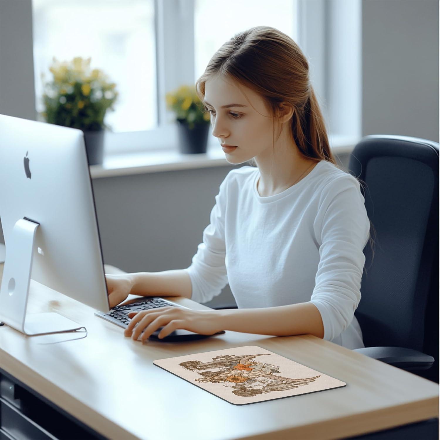 Alfombrilla de Ratón BAYOGITA Vintage Western 24.1x20.3 cm