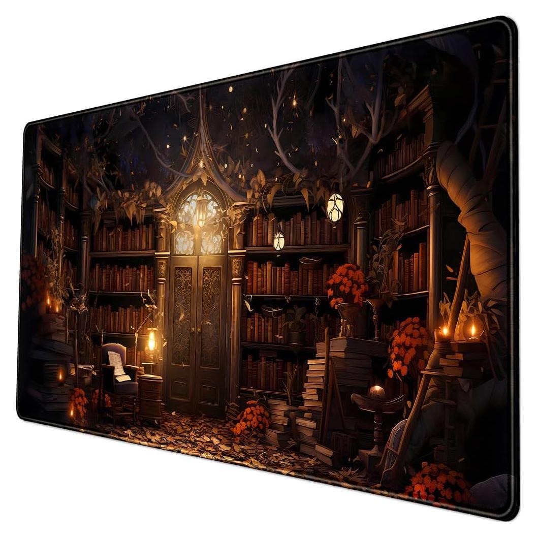 Alfombrilla de Escritorio Grande LuckyCow Vintage 80x40 cm