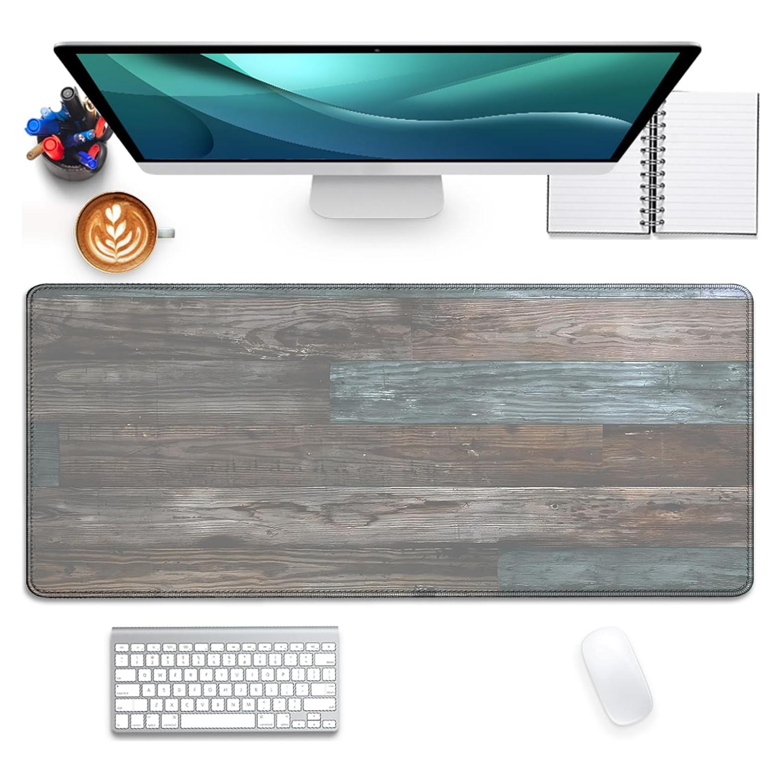 Alfombrilla de escritorio PBLJMJ 70x30 cm goma antideslizante