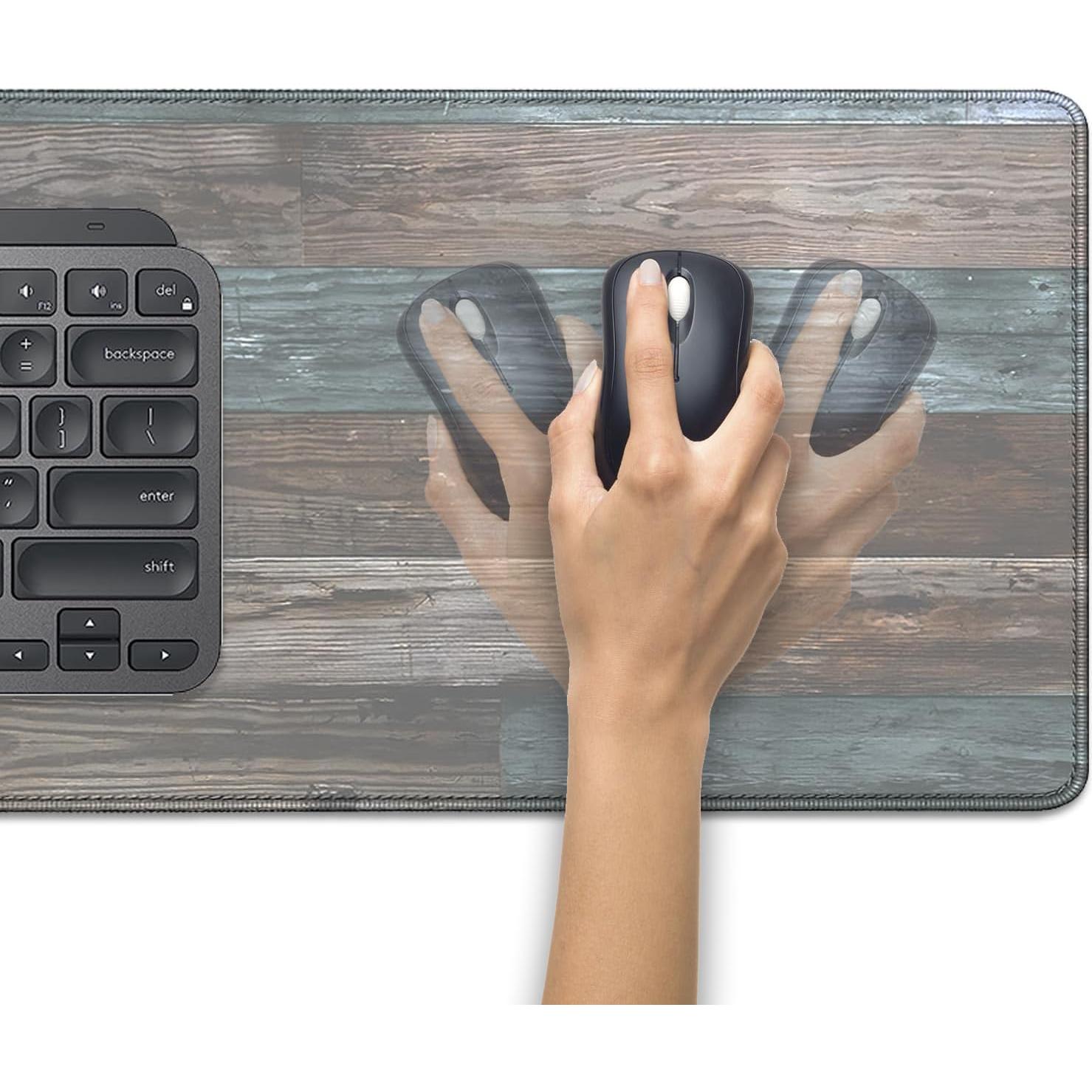 Alfombrilla de escritorio PBLJMJ 70x30 cm goma antideslizante