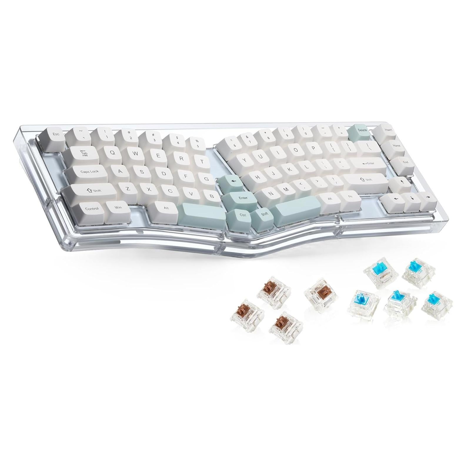 Teclado Mecánico Bluetooth SurnQiee 70% Retroiluminado RGB