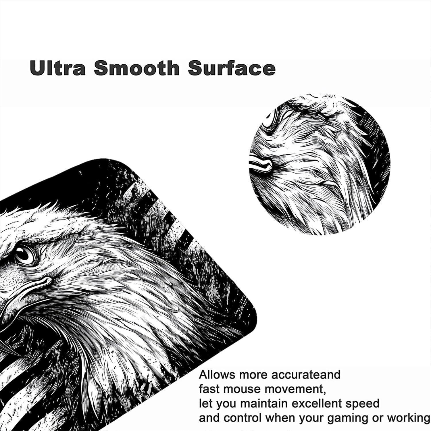 Alfombrilla de Ratón Grande ZMHPGX Bandera Americana 80x30cm