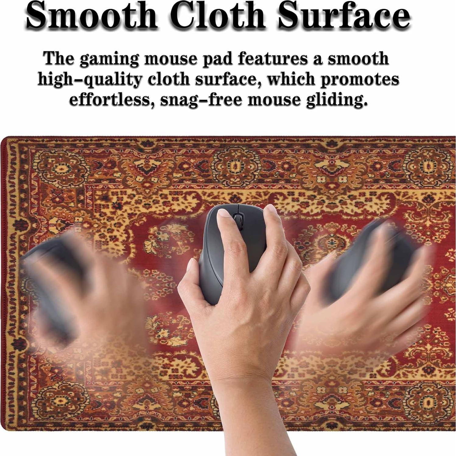 Alfombrilla de Ratón Grande Y YIHANGBEST Boho 90 x 40 cm