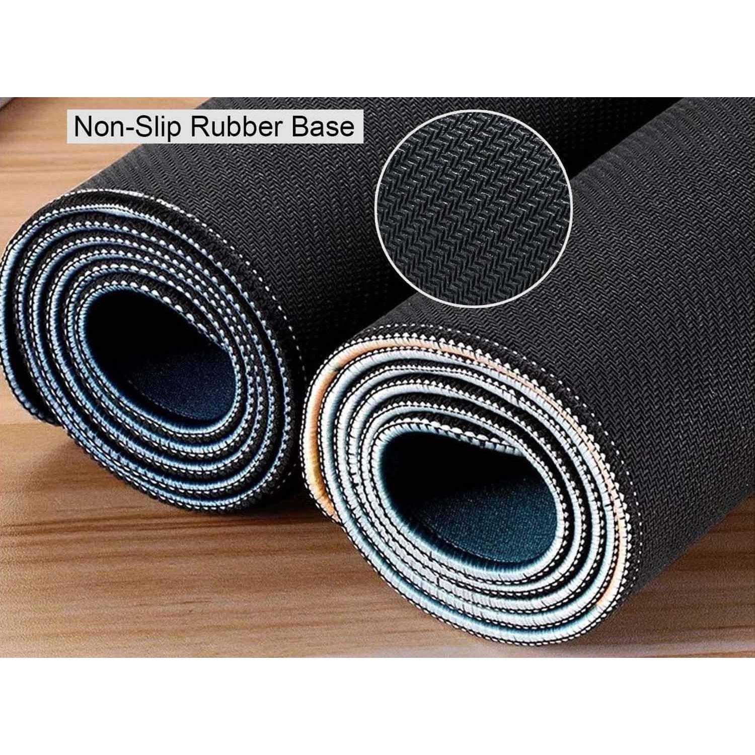 Alfombrilla de Escritorio Wasica Floral XL 800mm x 300mm Antideslizante