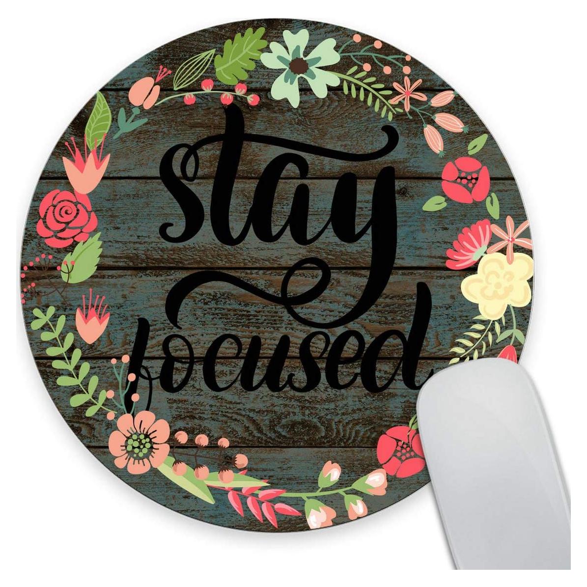 Alfombrilla de Ratón Redonda Smooffly 200mm Motivacional