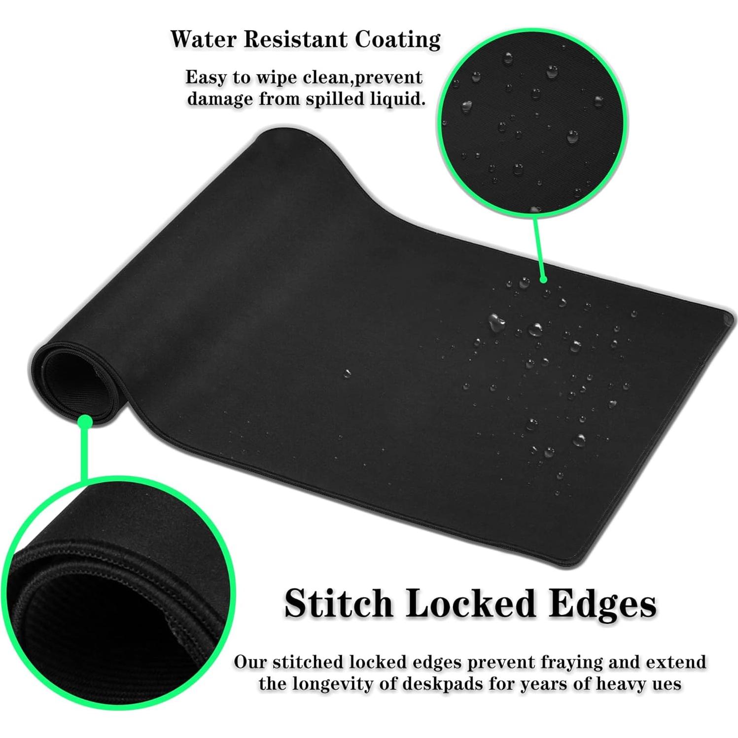 Alfombrilla de Ratón XXL Samgula Madera Oscura 90x40cm Antideslizante