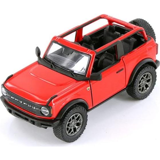 Juego de 4 Autos Kinsmart Ford Bronco 2022 12.7 cm