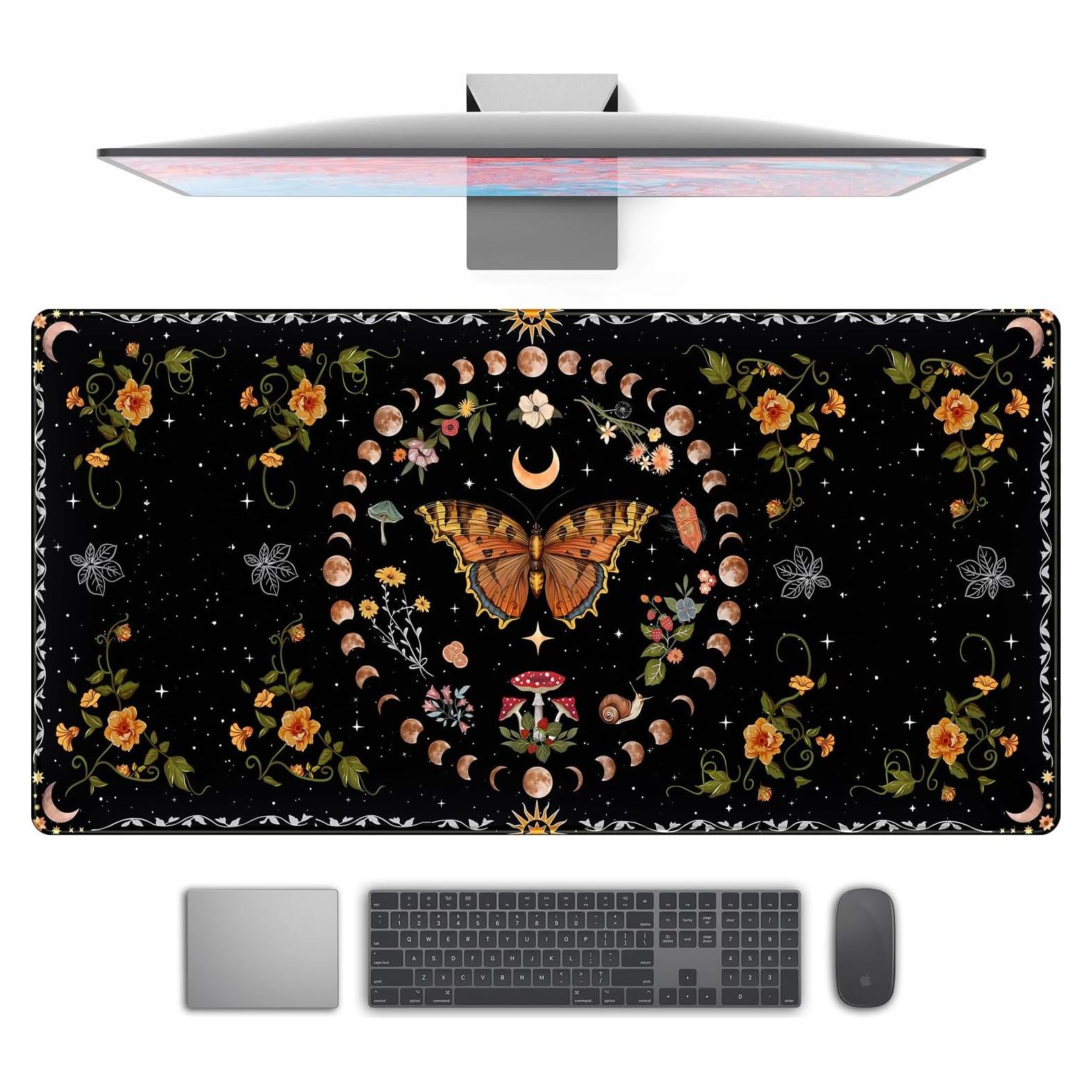 Alfombrilla de Escritorio Grande TENG DA QING 80x40 cm Antideslizante