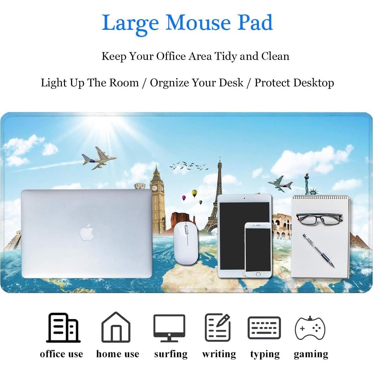 Alfombrilla de Ratón Grande RTGGSEL XL 800x300mm Antideslizante