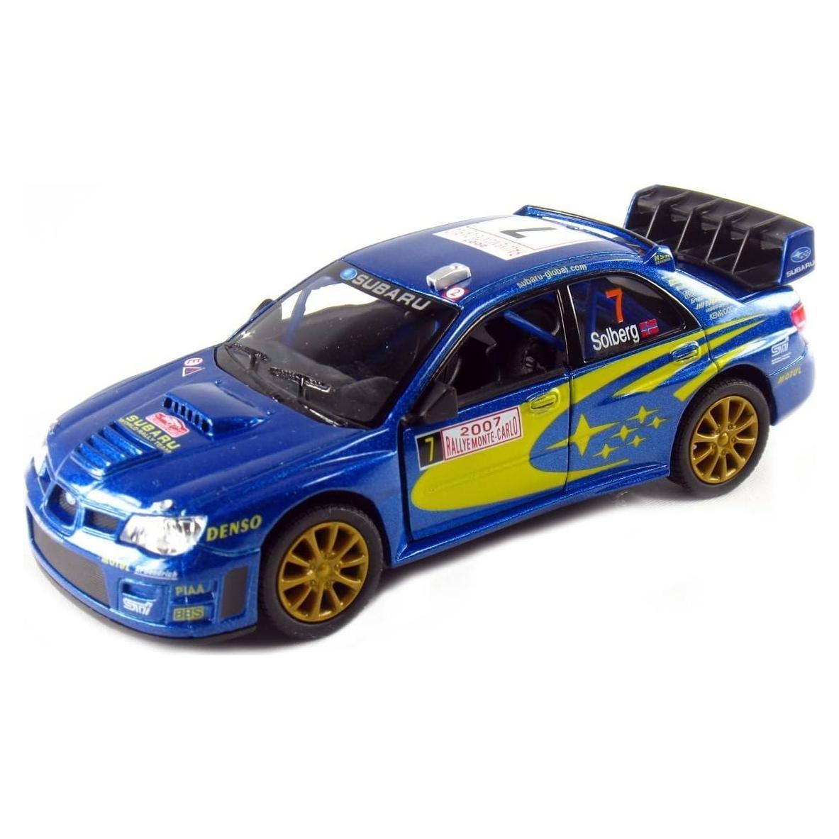 Modelo de Coche de Carreras KiNSMART Subaru Impreza WRC 1:36