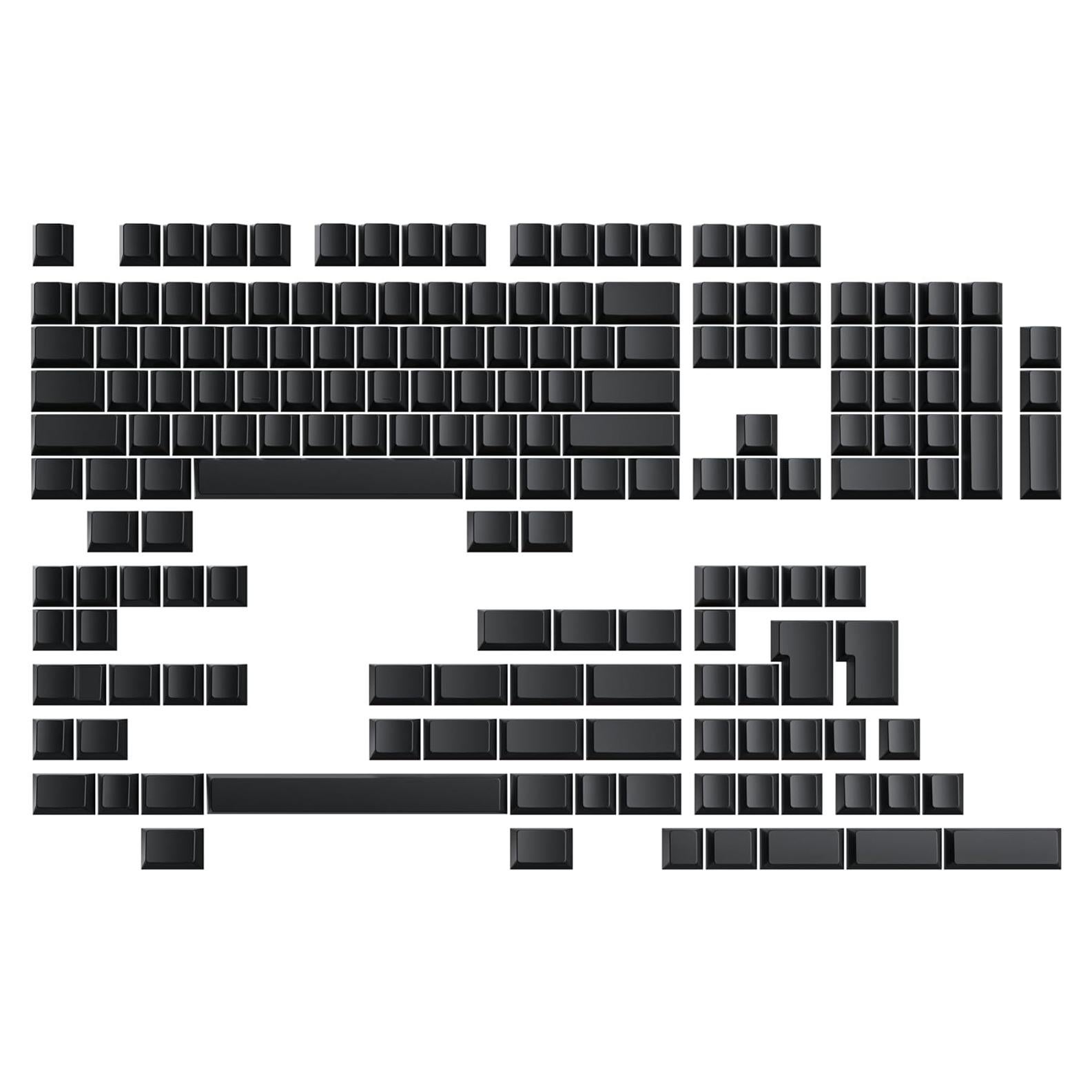 Teclas POM Jelly Premium Ranked - 169 Teclas Tinta Negra