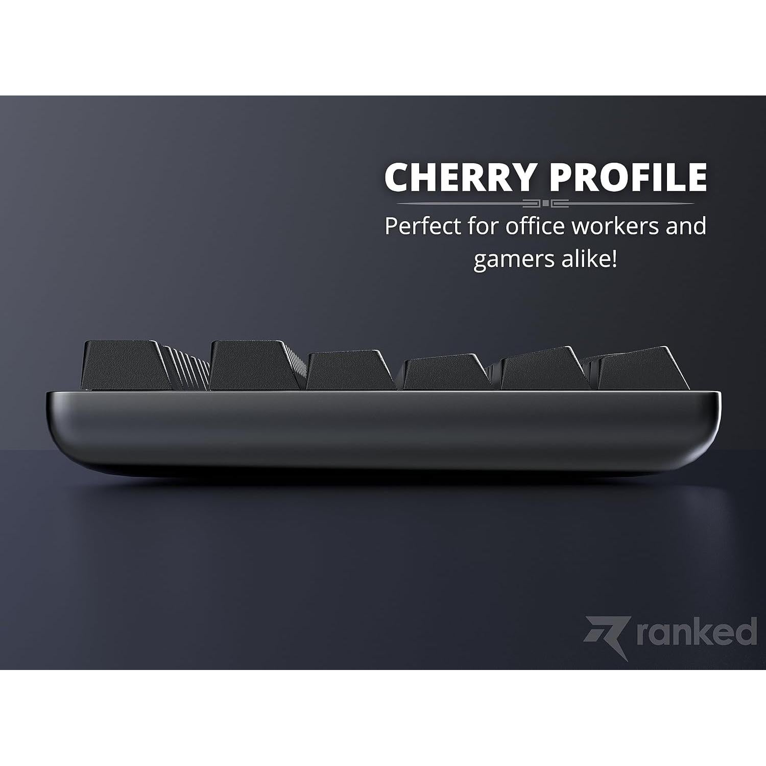 Teclas POM Jelly Premium Ranked - 169 Teclas Tinta Negra