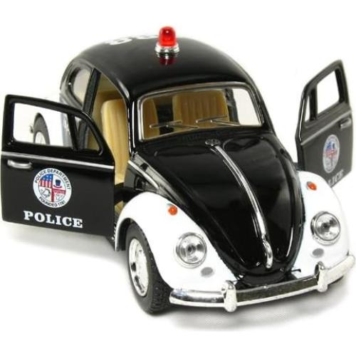 Modelo Volkswagen Clásico Beetle 1967 KiNSMART 1:32 Metal