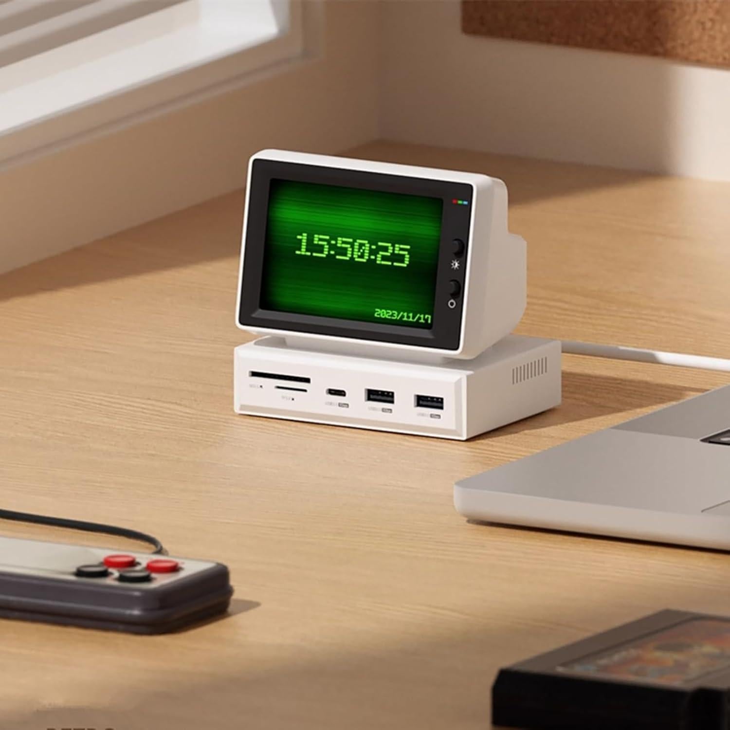 Mini Monitor Portátil NATEFEMIN 3.5" IPS HDMI USB