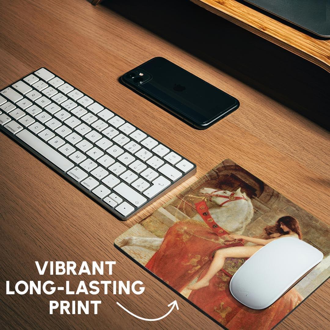 Alfombrilla de Ratón 3dRose 20.32x20.32cm Vintage Lady Godiva