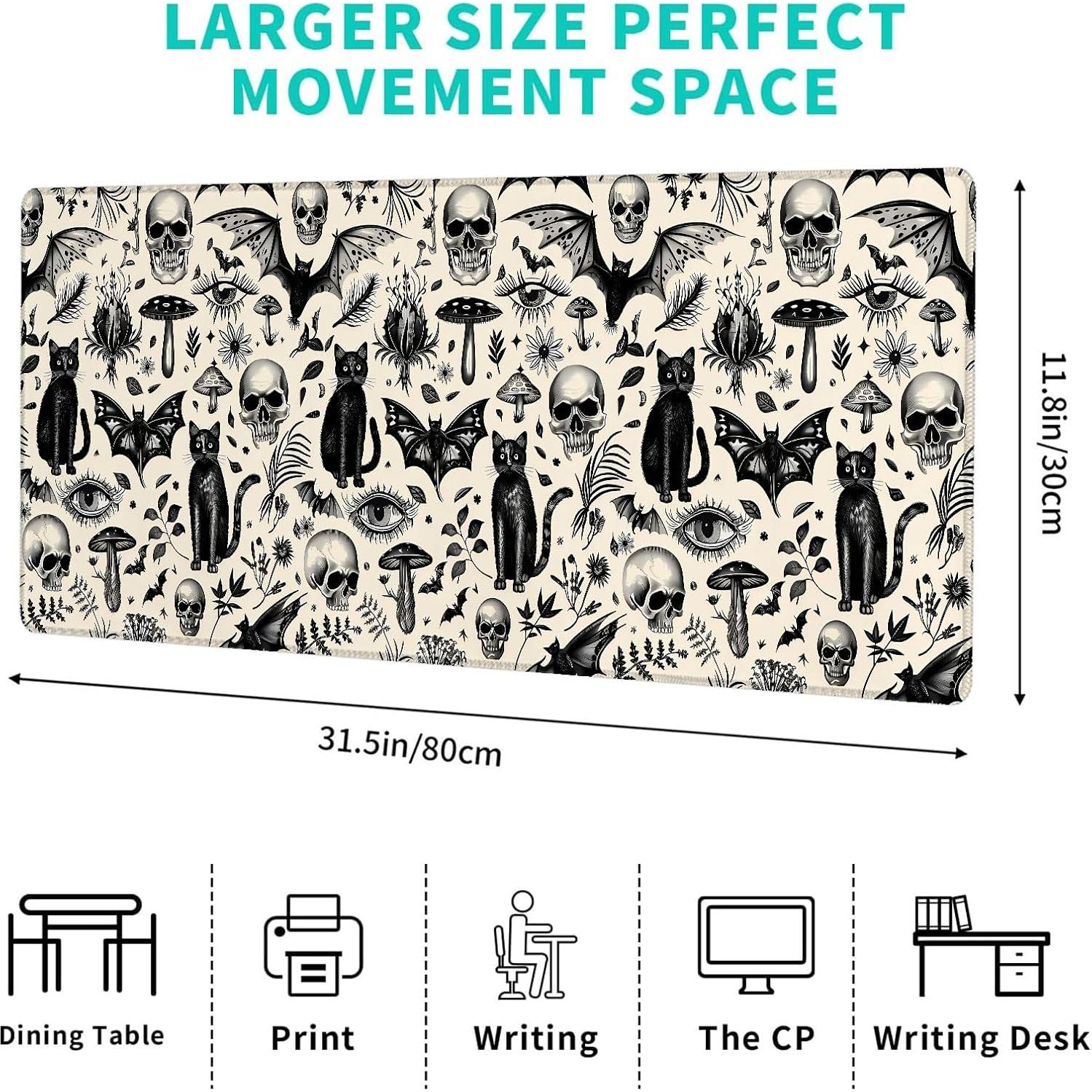 Alfombrilla de Ratón Antideslizante AINORI Gótica 80x30cm