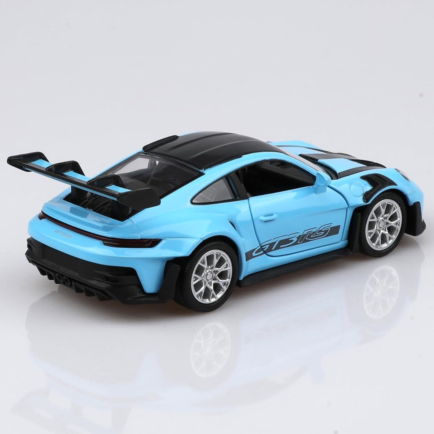 Modelo de coche de fundición Porsche 911 GT3 RS 1:36 retroceso