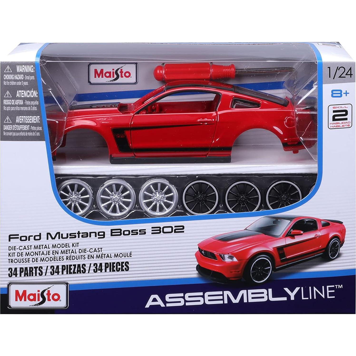 Maisto 1:24 Ford Mustang Boss 302 Modelo a Escala