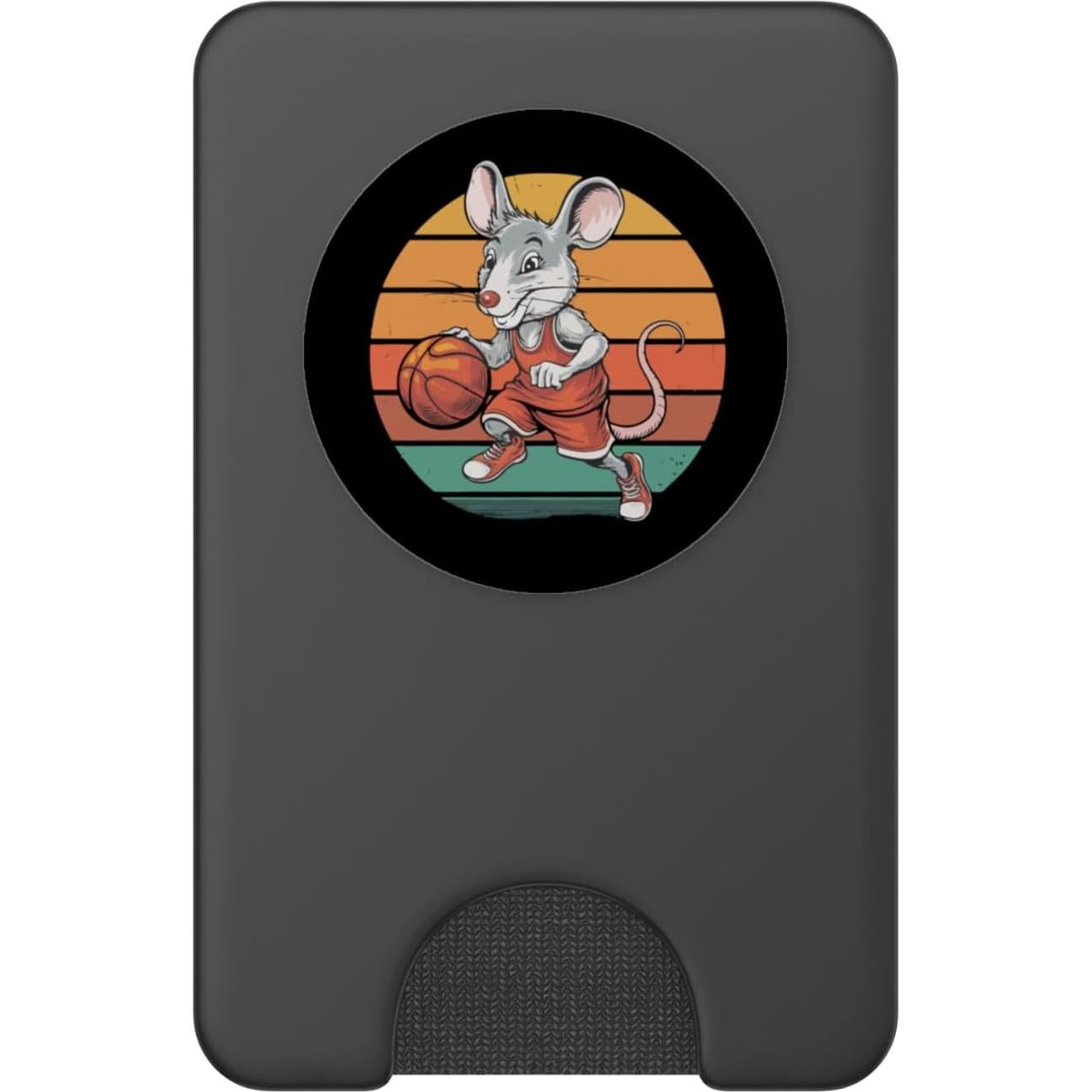 PopWallet Magnético PopSockets Ratón Vintage Baloncesto