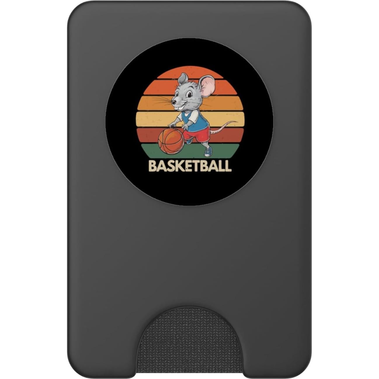 PopWallet Magnético PopSockets Ratón Vintage Baloncesto