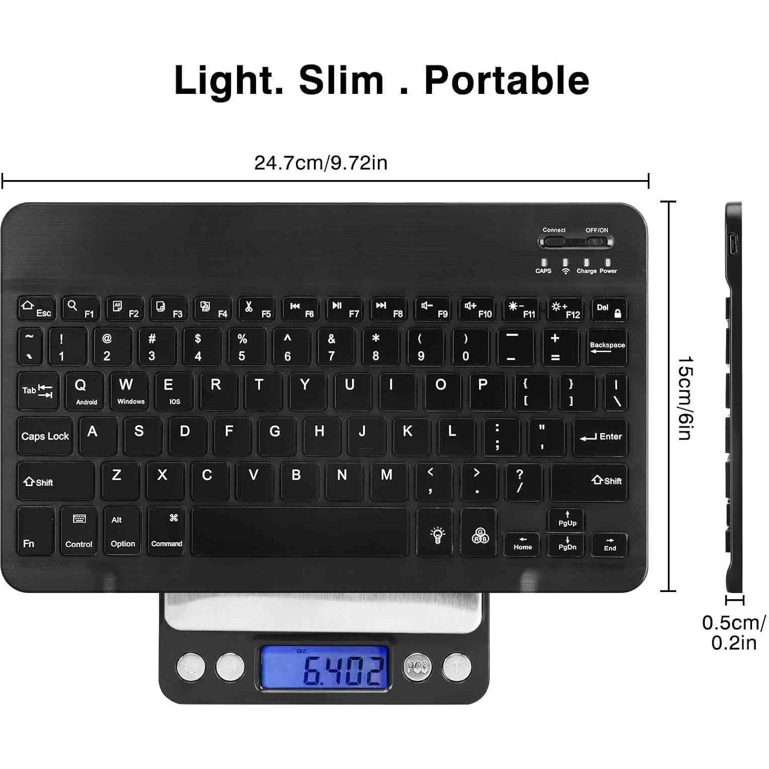 Teclado Ergonómico Inalámbrico UrbanX UX030 RGB Slim