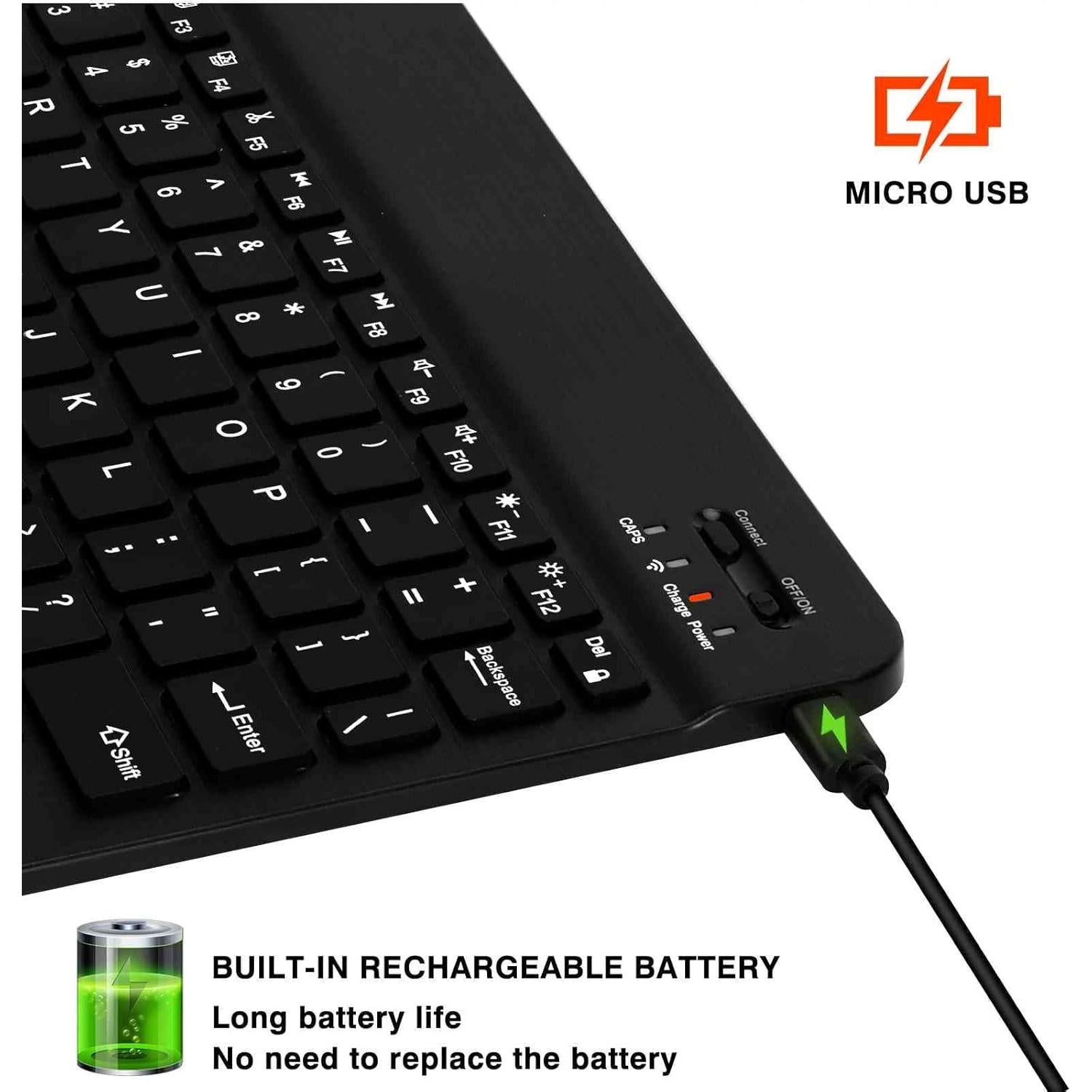 Teclado Ergonómico Inalámbrico UrbanX UX030 RGB Slim