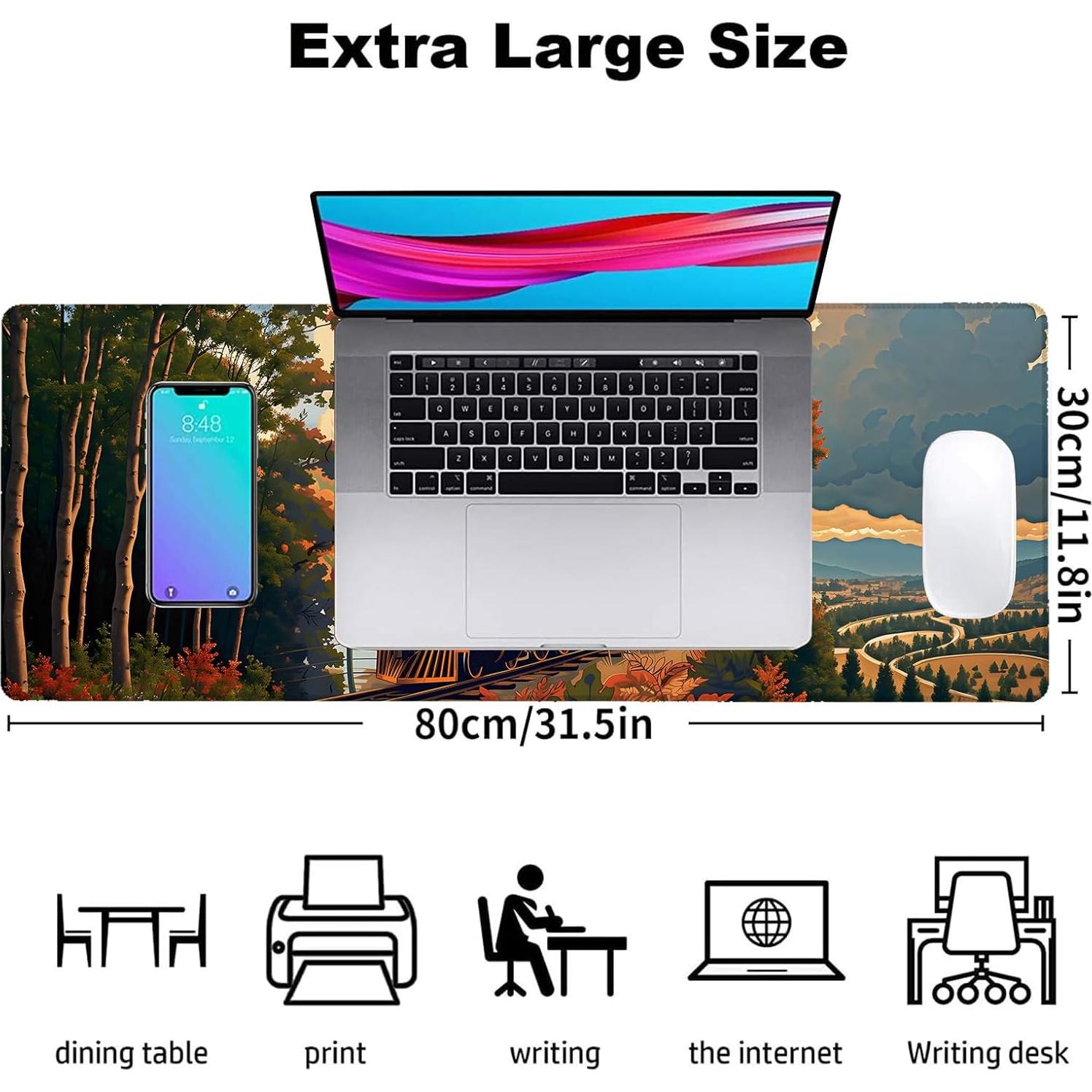 Alfombrilla de Ratón Cromcu Train21 800x300mm Antideslizante