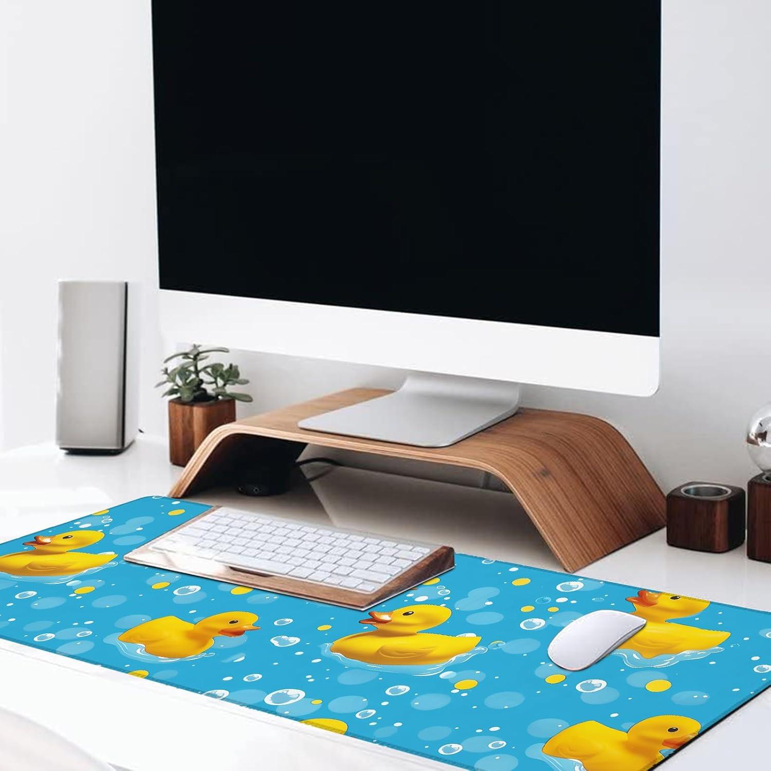 Alfombrilla de Ratón Grande VODRM Pato 01 Antideslizante 80x30cm