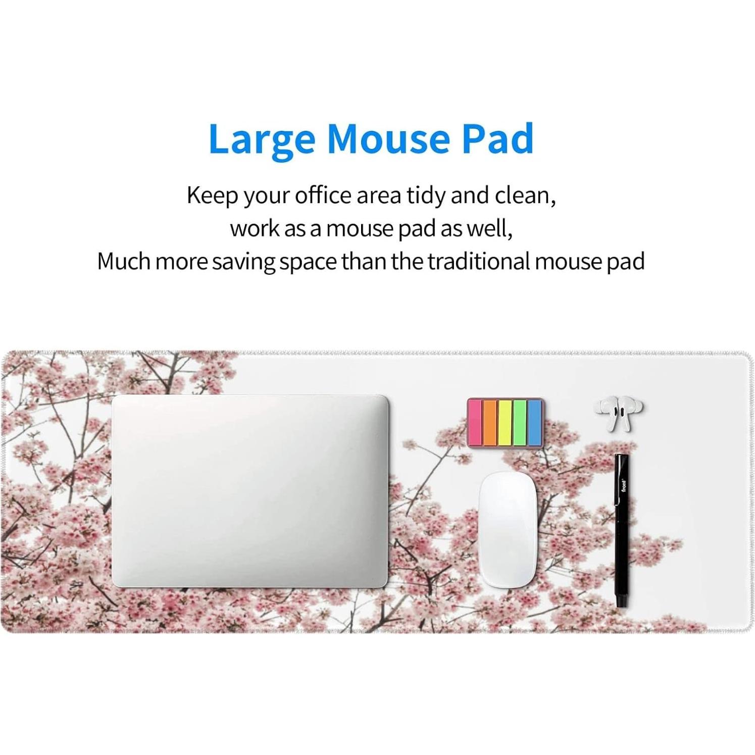 Alfombrilla de Ratón Grande HANGWWZQ 30x80 cm Antideslizante