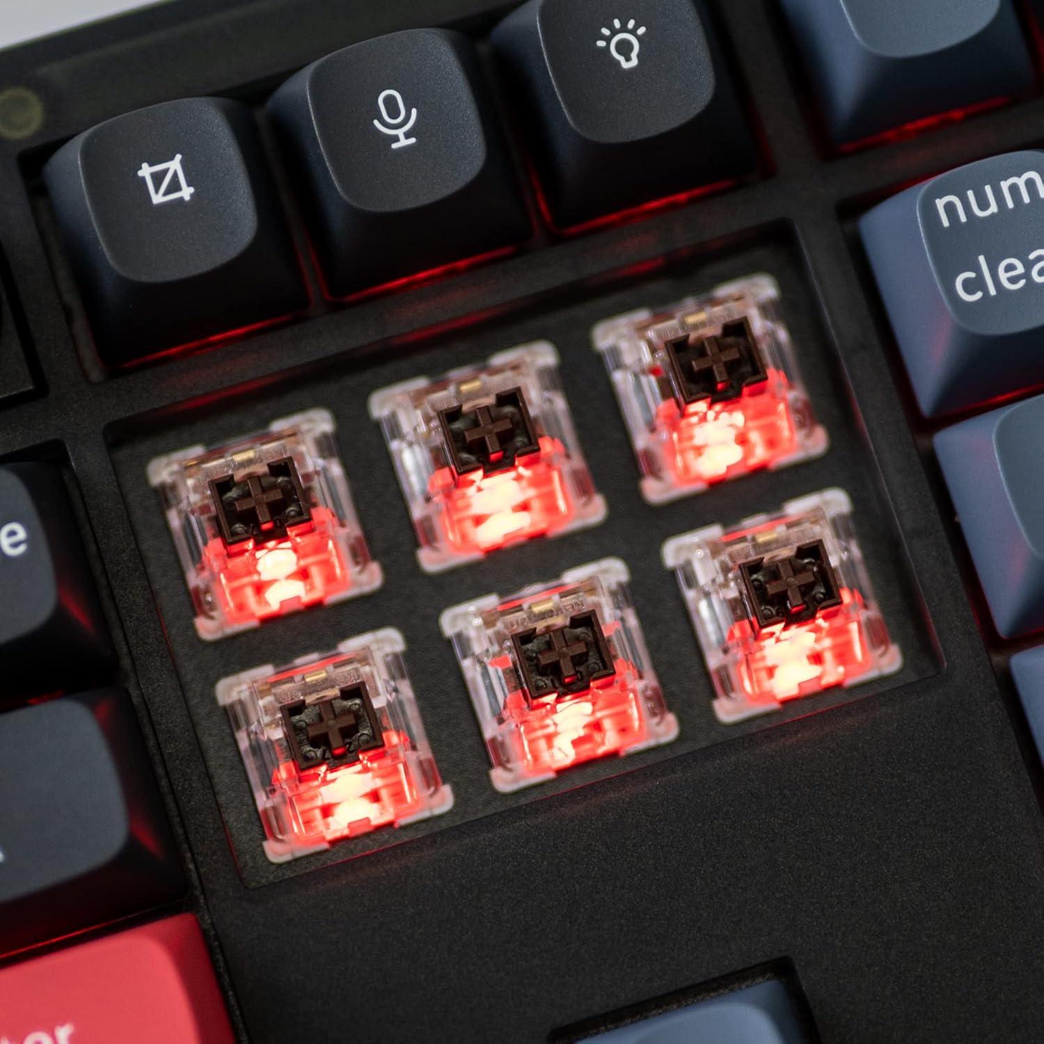 Teclado Mecánico Keychron V6 Personalizable QMK/VIA 108 Teclas