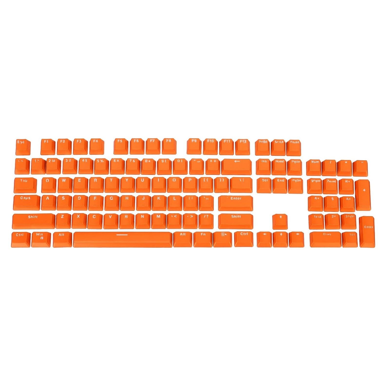 Teclado Mecánico PATIKIL Teclas Naranjas ABS 104 Teclas