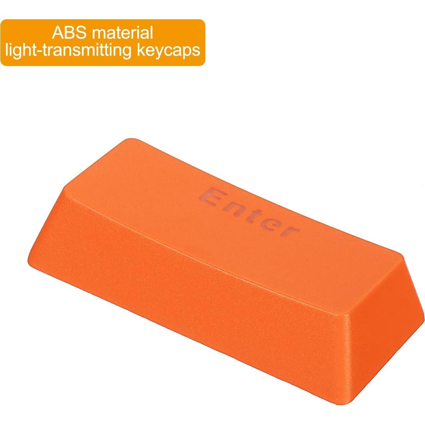 Teclado Mecánico PATIKIL Teclas Naranjas ABS 104 Teclas