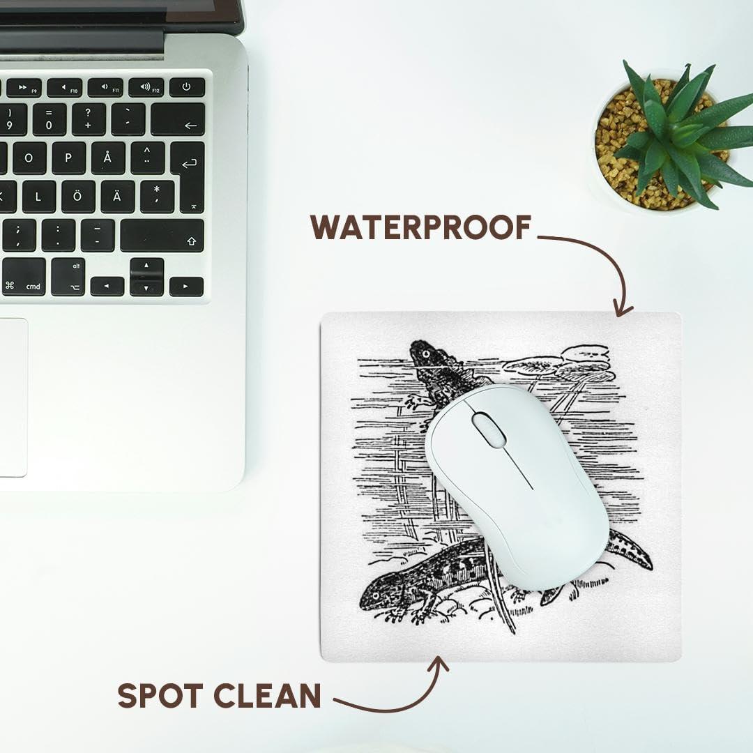 Alfombrilla para Ratón 3dRose Vintage Salamandra 20x20 cm