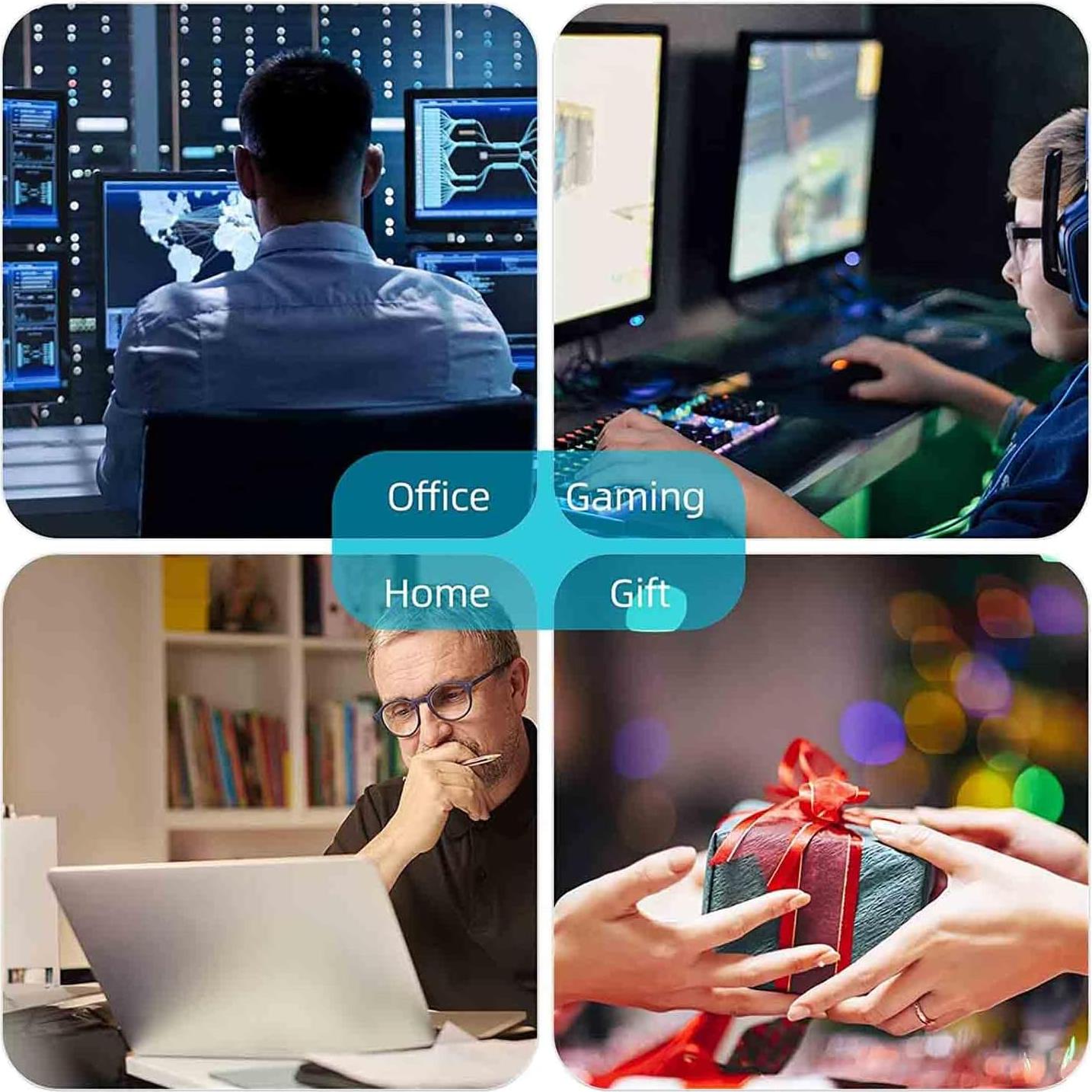 Alfombrilla de Escritorio IMAYONDIA 90x40cm Antideslizante