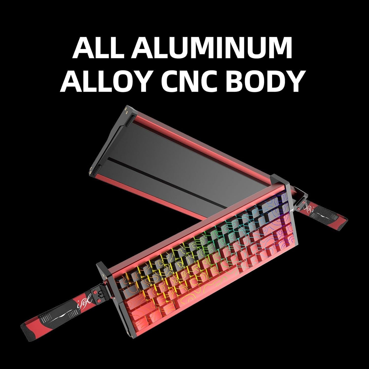 Teclado Mecánico IROK MG68PRO 68 Teclas Aluminio ARGB