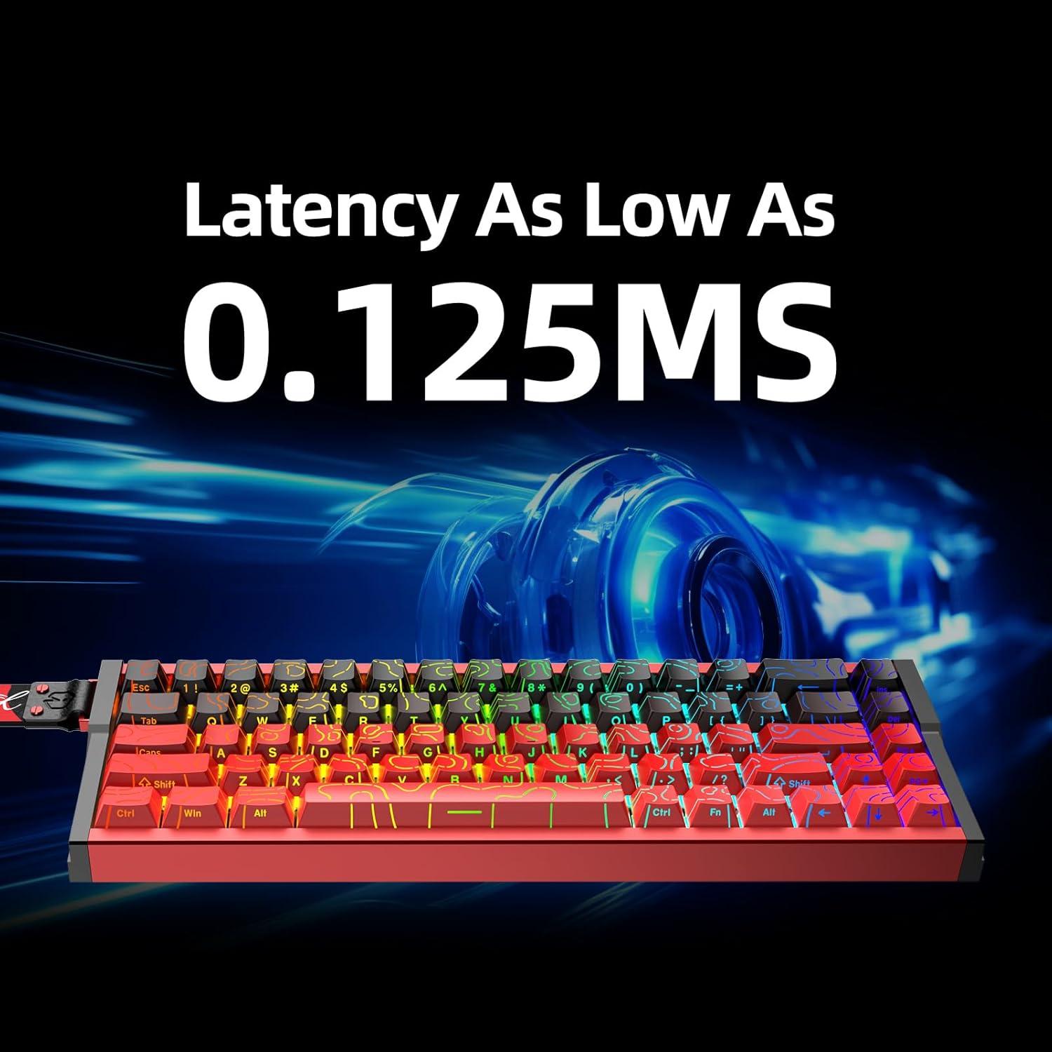 Teclado Mecánico IROK MG68PRO 68 Teclas Aluminio ARGB