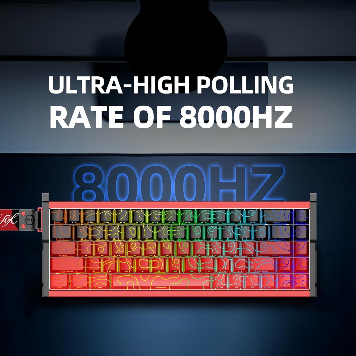 Teclado Mecánico IROK MG68PRO 68 Teclas Aluminio ARGB