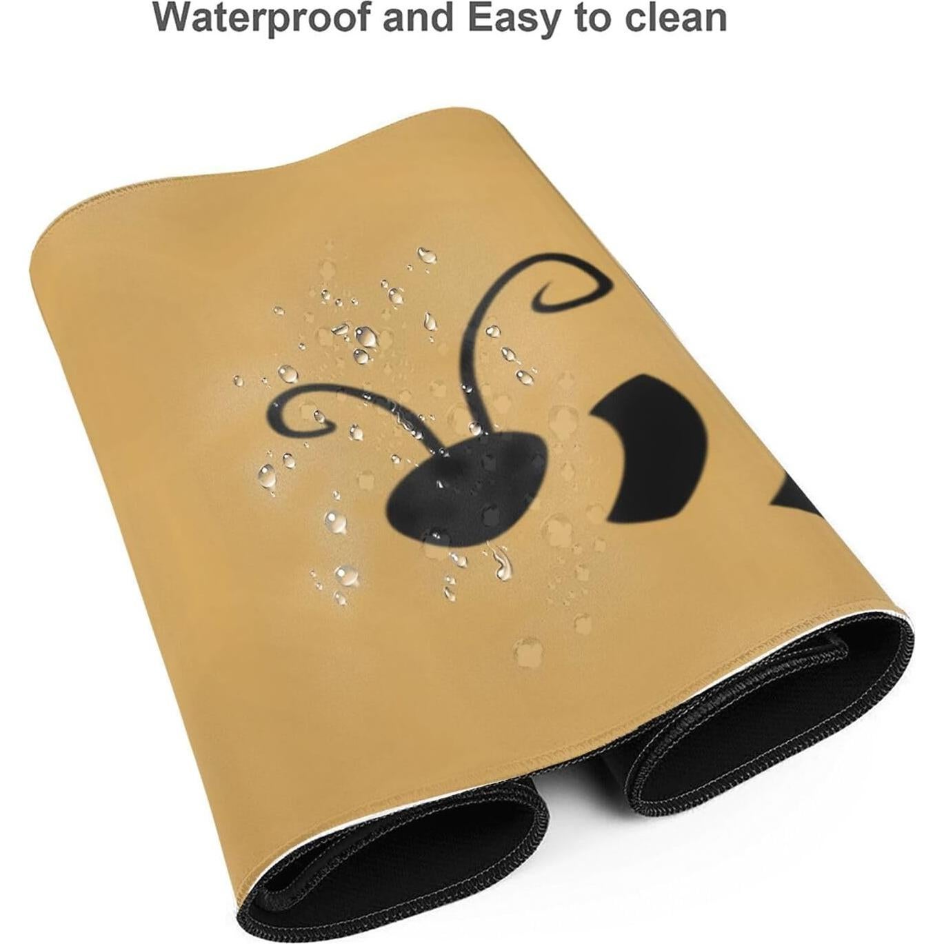 Alfombrilla de Ratón Grande Famame Vintage Abeja 80x30 cm