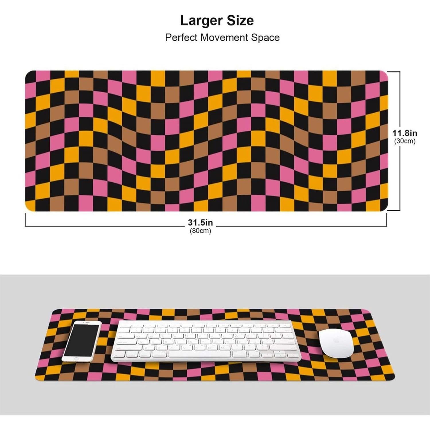 Alfombrilla de Ratón Echoserein XL Retro Vintage 80x30cm