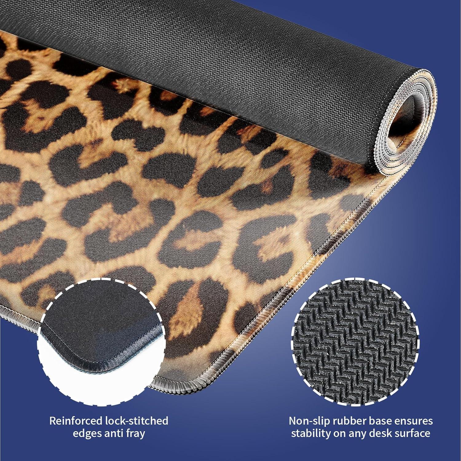 Alfombrilla de Juego y Oficina Wknoon XXL 80x30cm Antideslizante