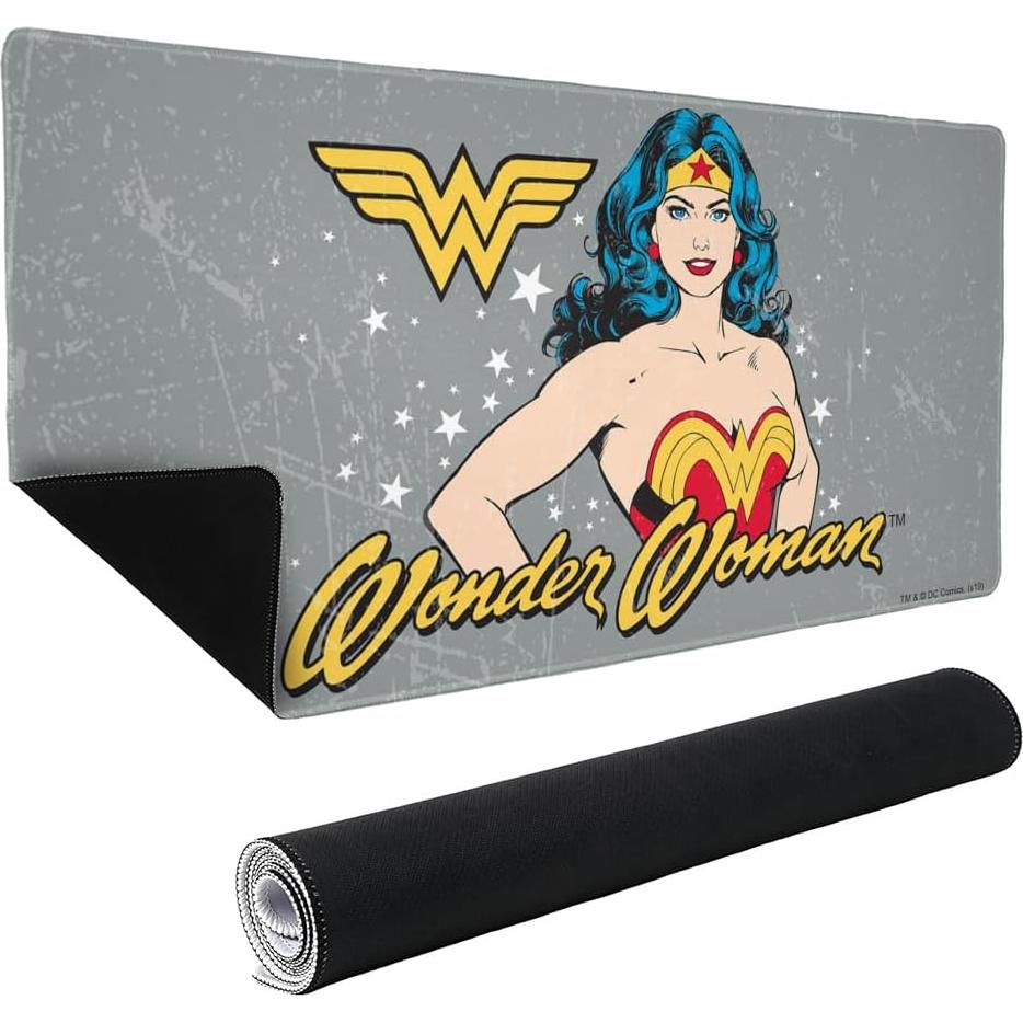 Alfombrilla de Ratón Grande Wonder Woman 80x40cm Antideslizante