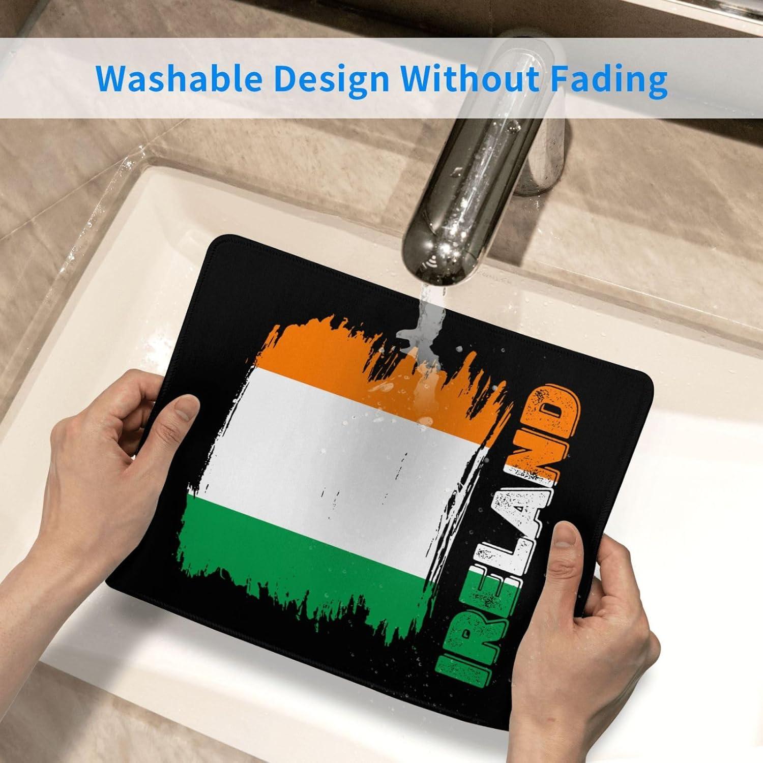 Alfombrilla de Ratón Genérico Bandera Irlandesa 20.1x24.1cm