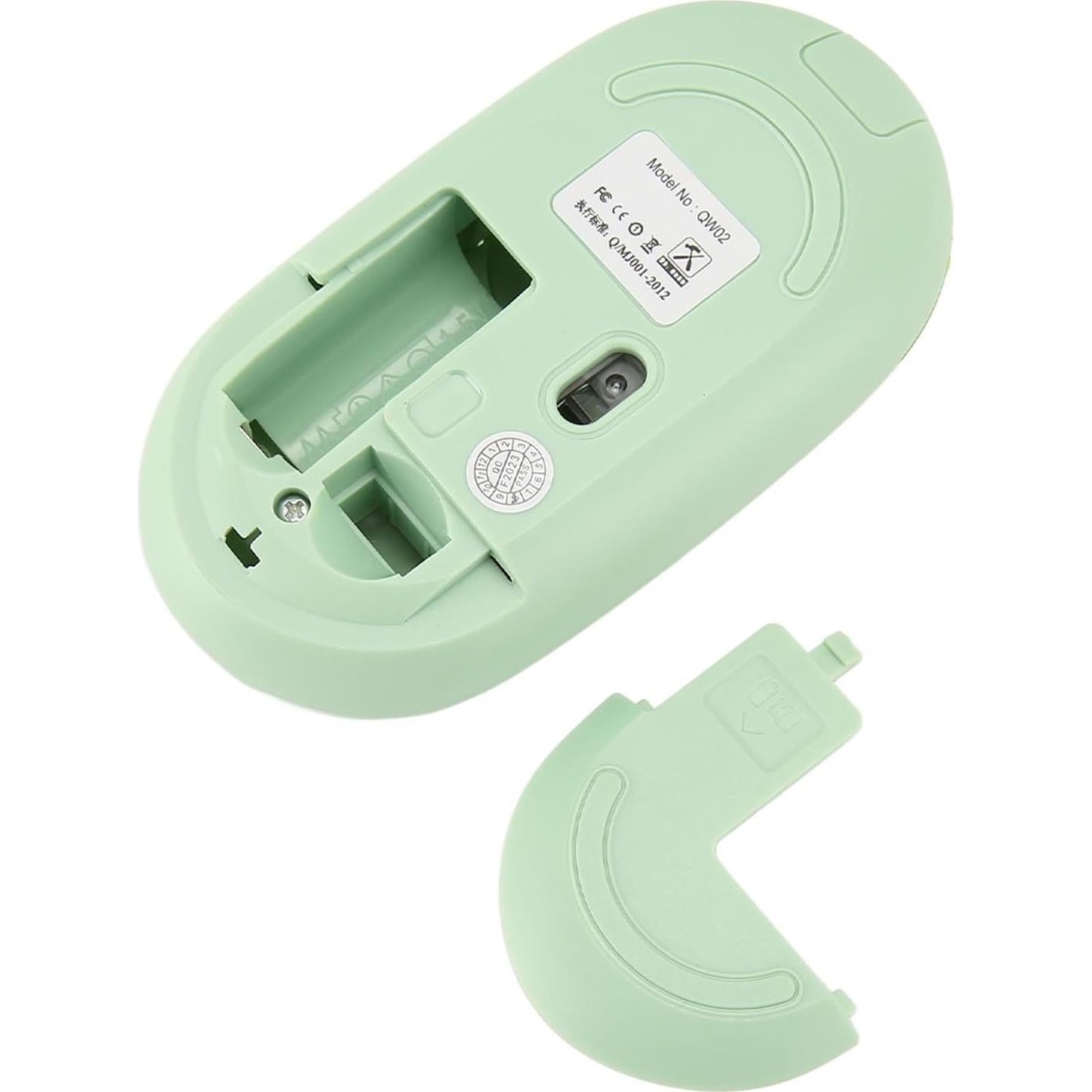 Teclado y Ratón Inalámbrico Retro EBTOOLS 86 Teclas Verde