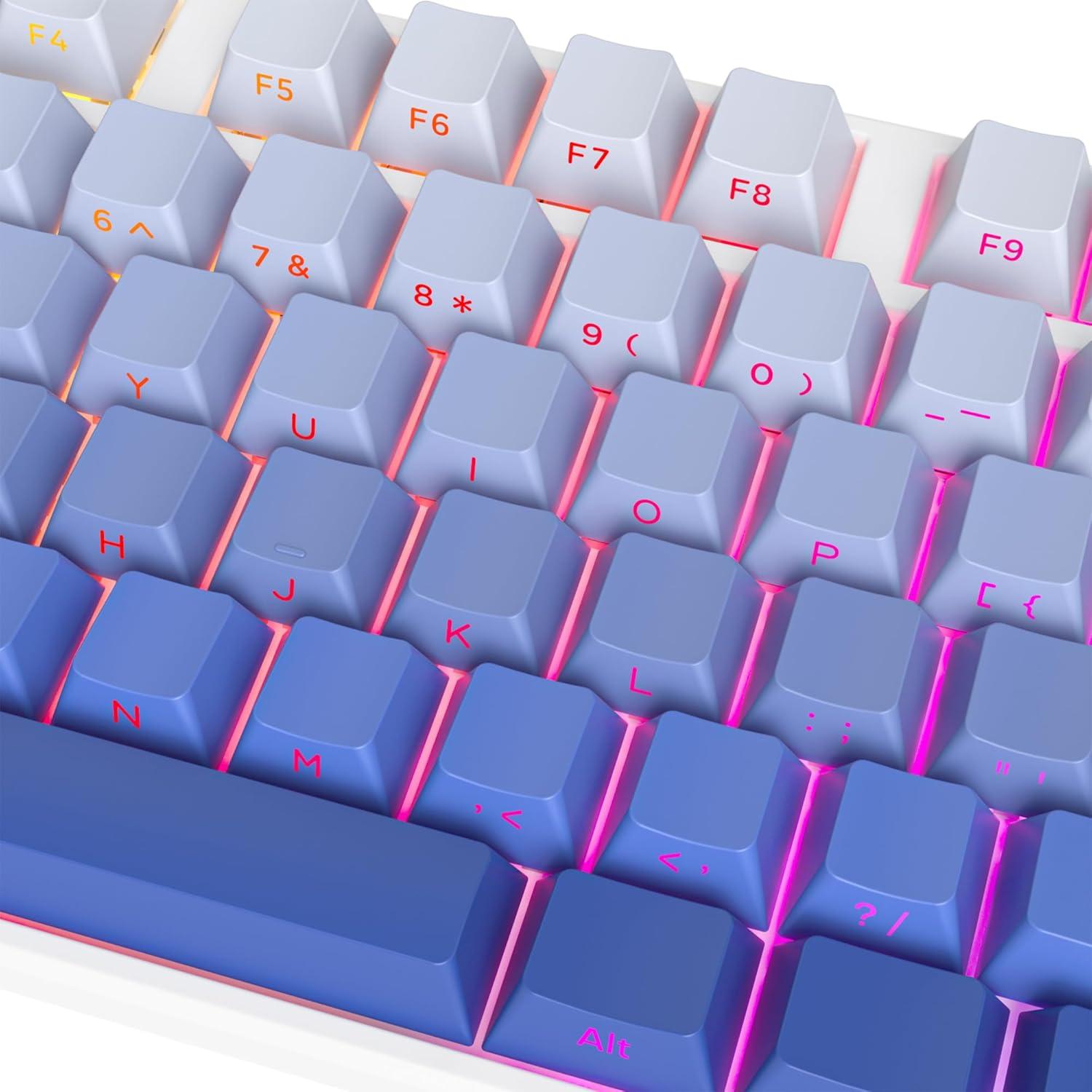 Conjunto de Teclas PBT Doble Inyección iRoboosta 135 Púrpura