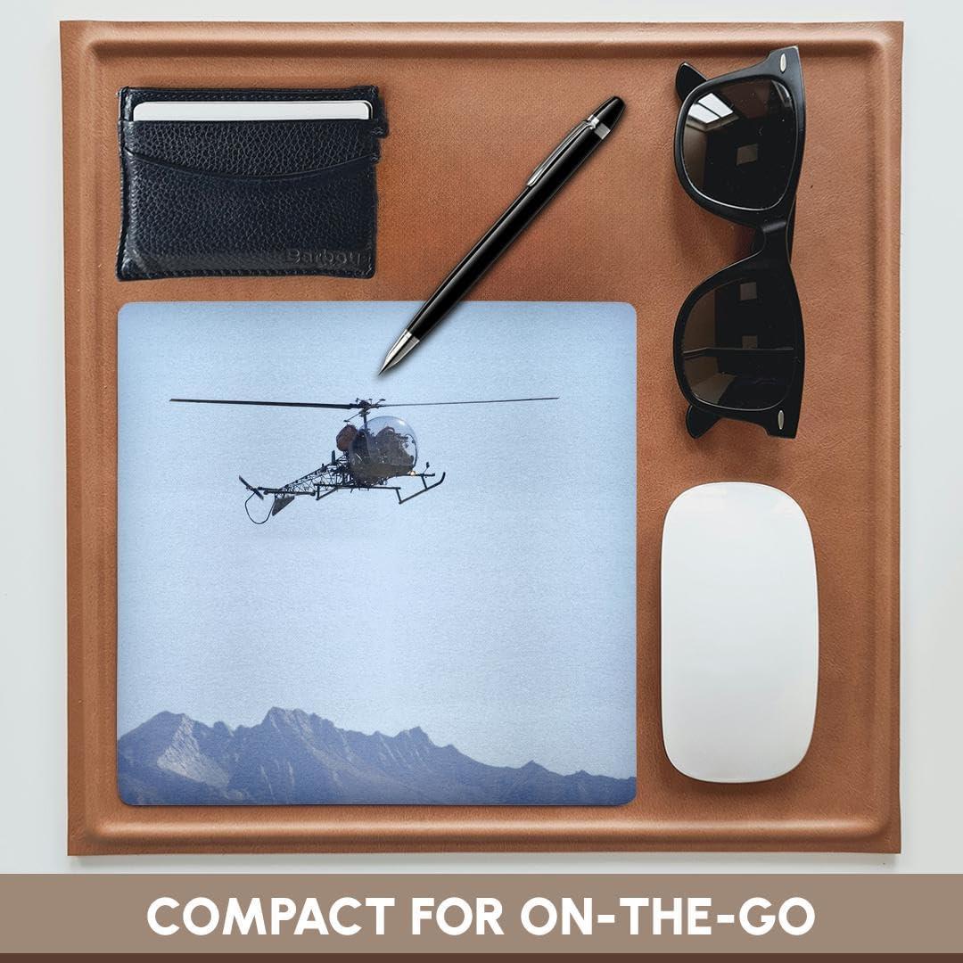 Alfombrilla de Ratón 3D Rose Aves de Guerra Vintage 20x20cm