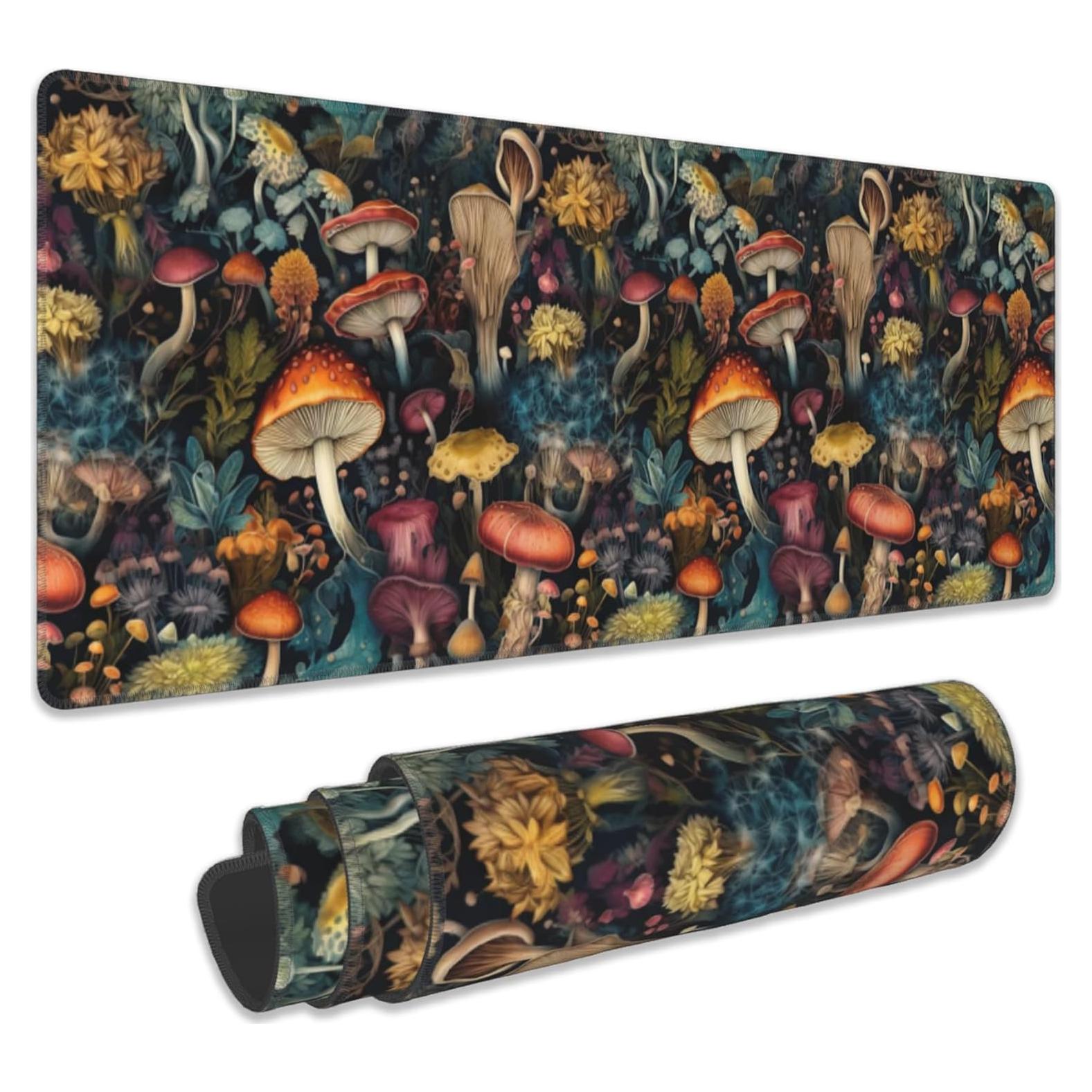 Alfombrilla de Escritorio XXL Meikosks Floral Vintage 80x40cm