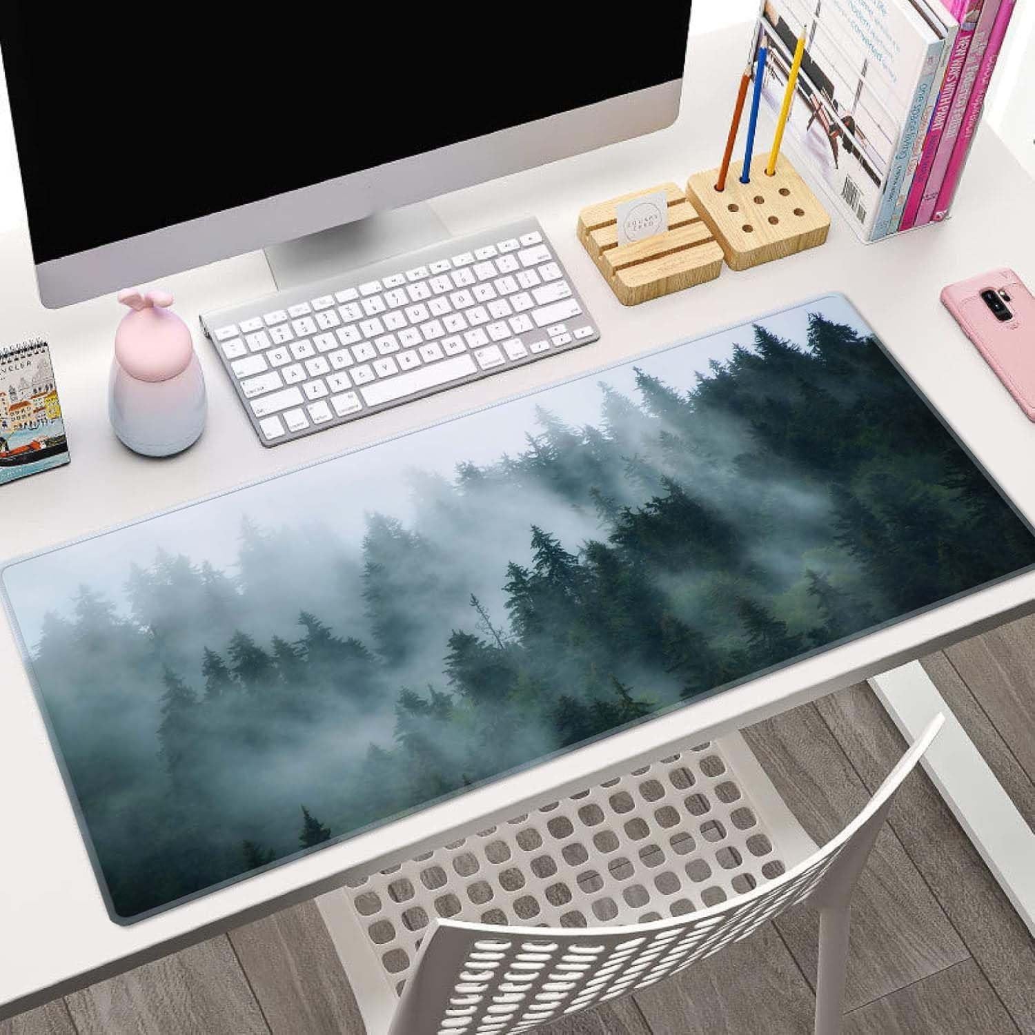 Alfombrilla de Ratón Wasica KUN-XLPAD-8196 800x300mm Antideslizante