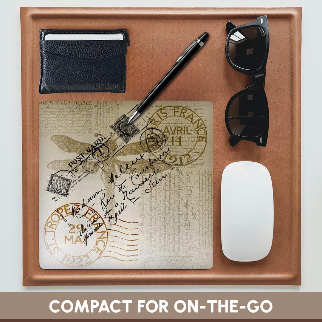 Almohadilla de Ratón 3dRose Vintage Libélula 20x20cm