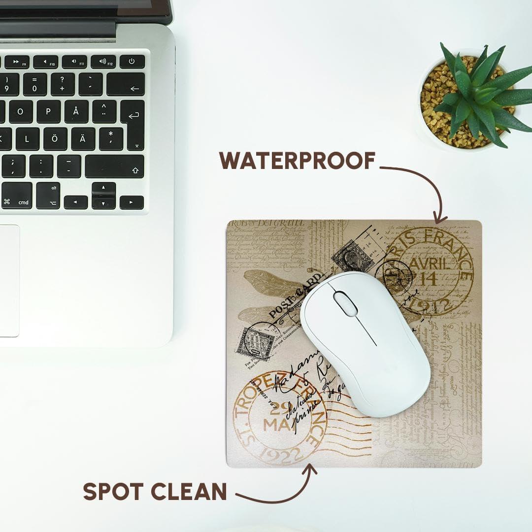 Almohadilla de Ratón 3dRose Vintage Libélula 20x20cm